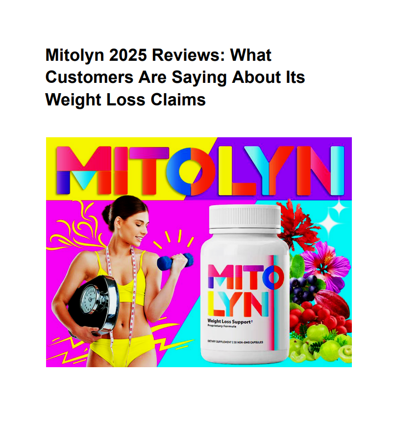 Mitolyn product bottle